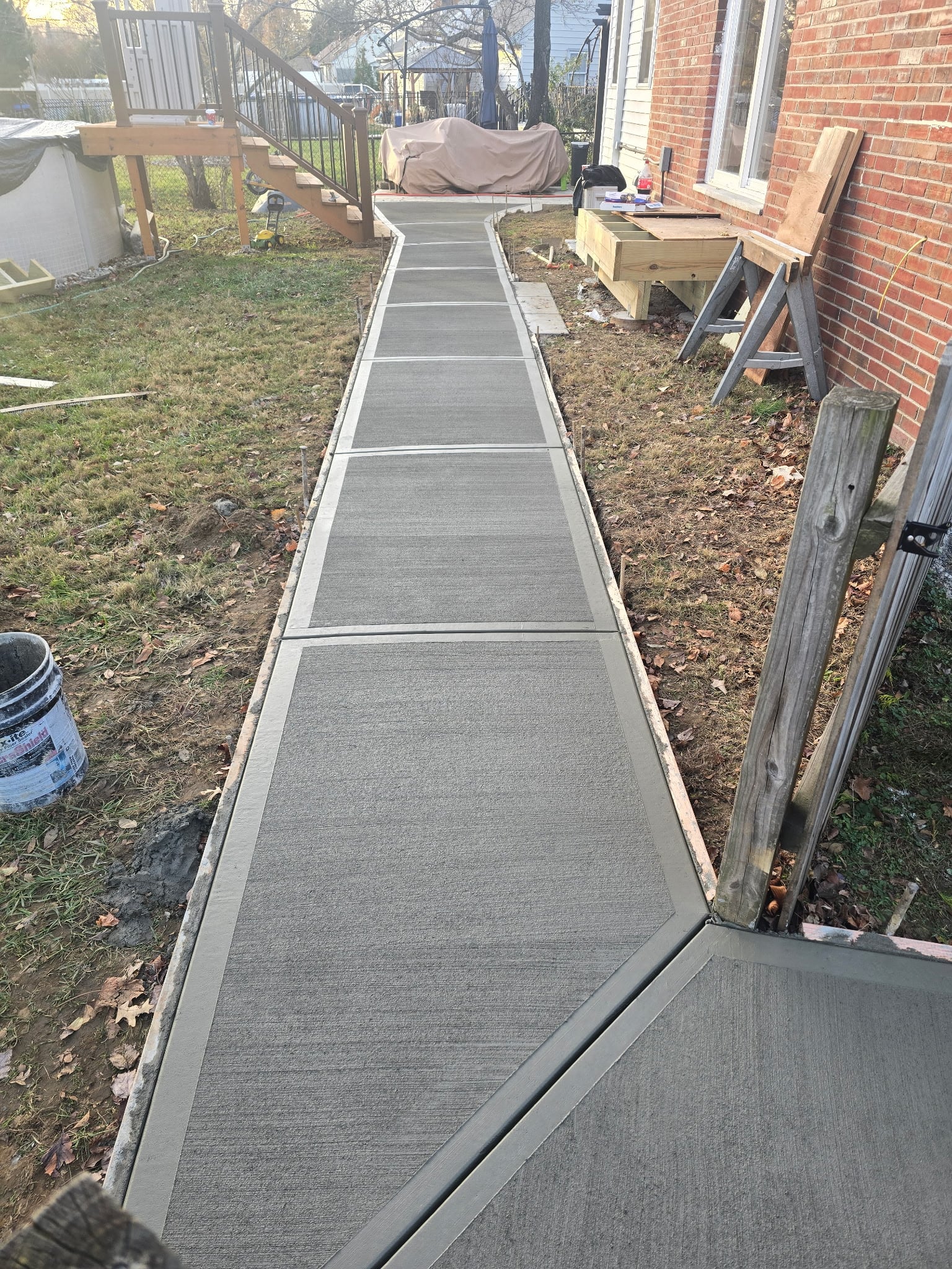 Concrete work by Mission Accomplished Construction in Burlington County NJ
