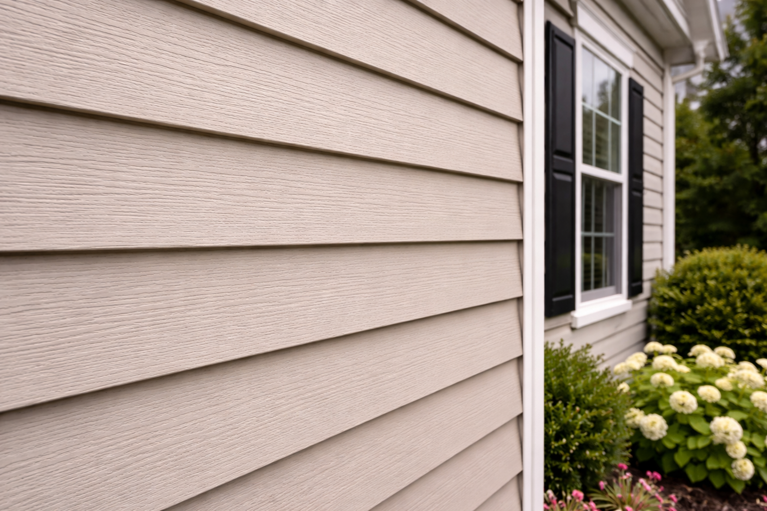 Home exterior with fiber cement siding in Burlington County NJ